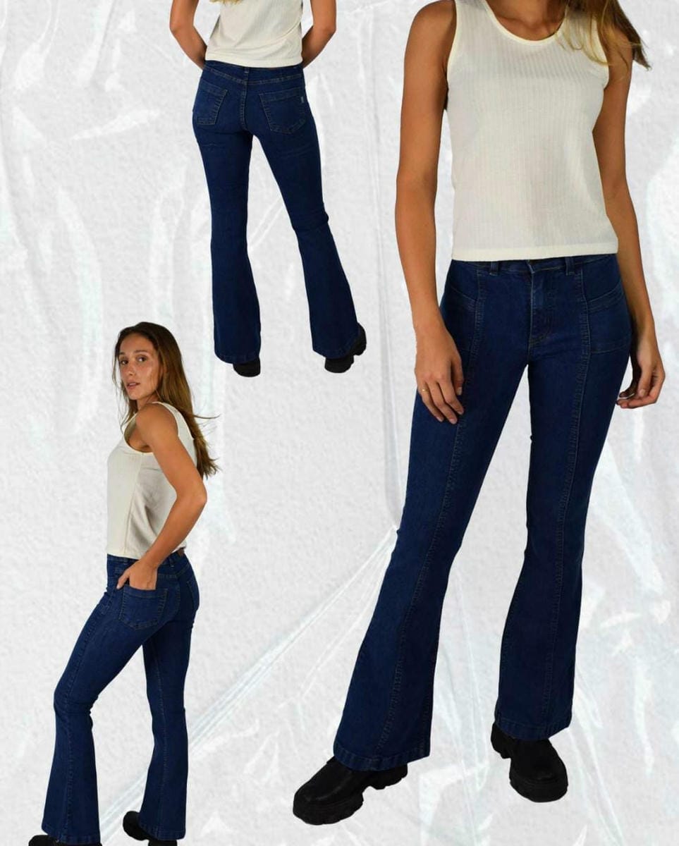 Jean OXFORD Oscuro costura frontal STABRO´S