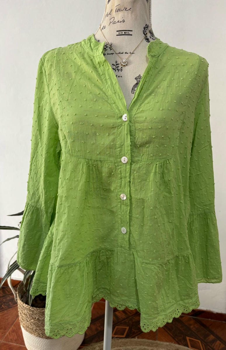 Bata Camisa plumeli