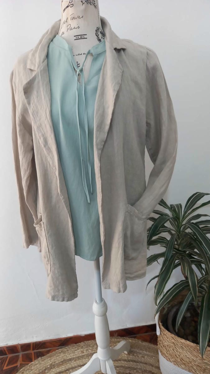 Blazer lino italiano