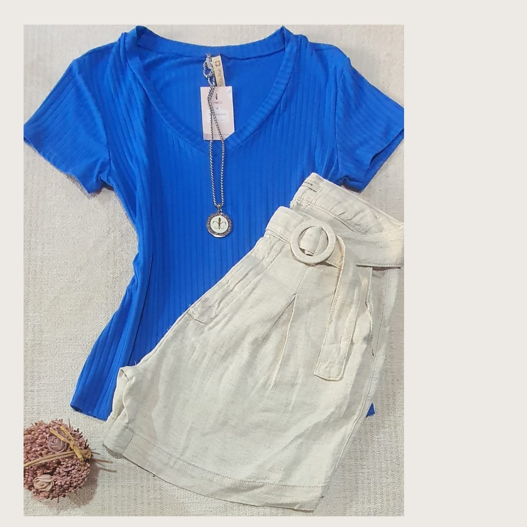 Short Exclusive en lino
