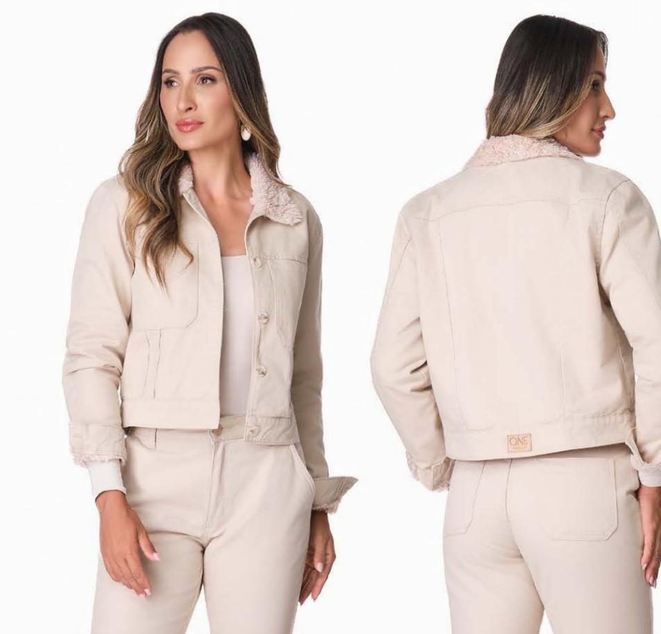 0733/015Campera Jeans con corderito