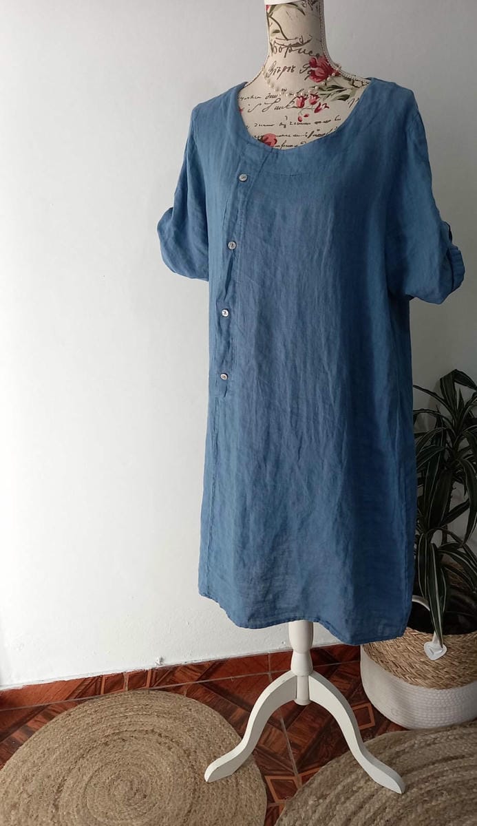 Vestido Lino Italiano