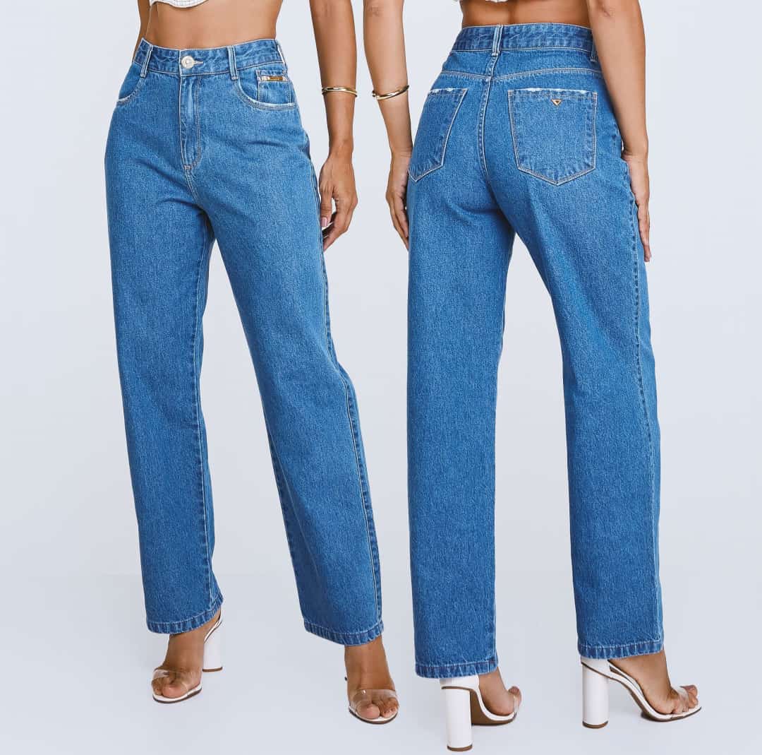 Jean wide leg Detox