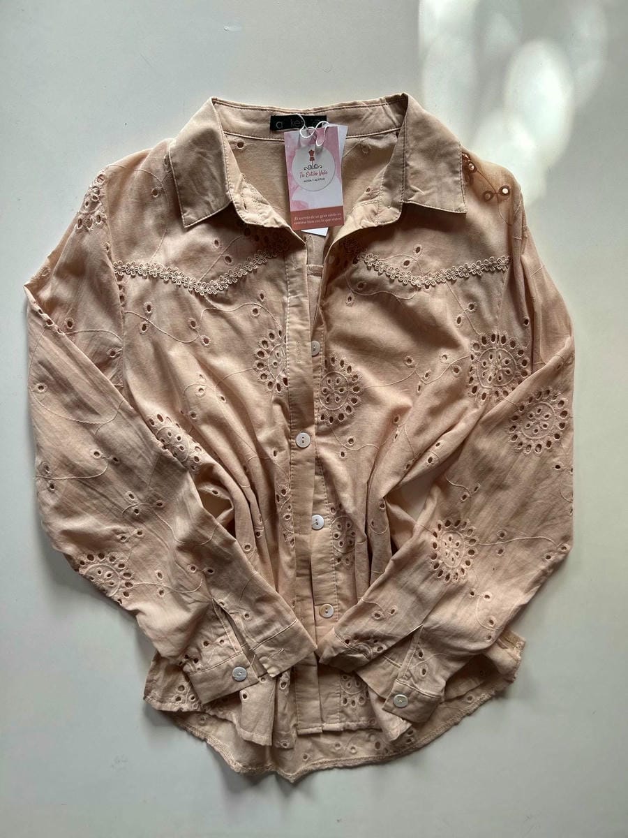 Camisa en Broderie Anuket