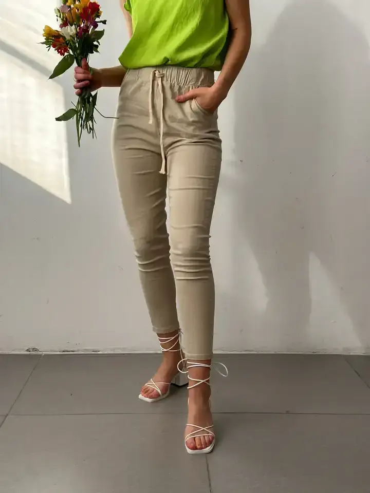 Pantalón de lino