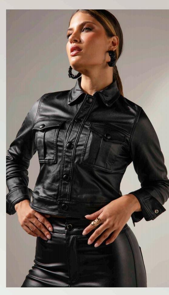Campera cuero - Colección Raíces