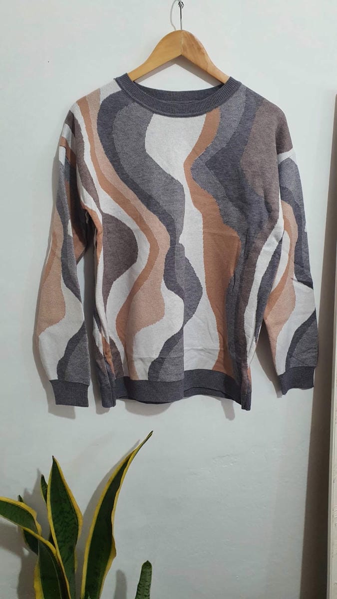 Buzo Mezclado con Ondas