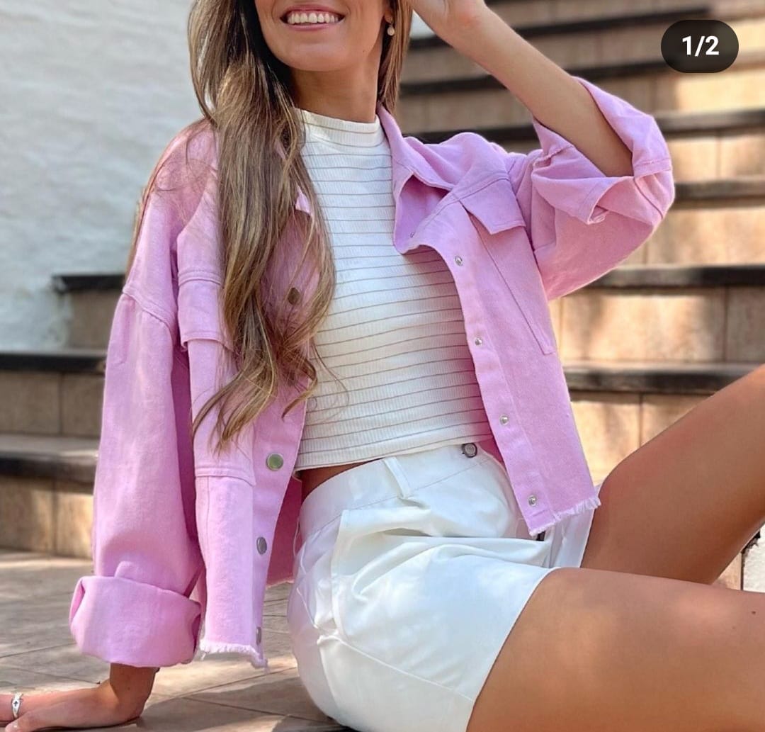 Chaqueta rosa