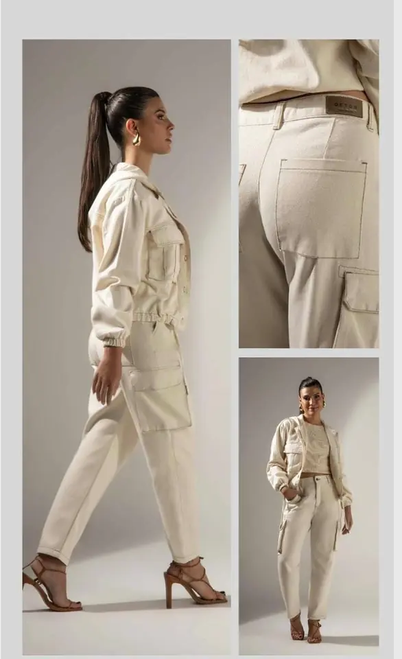 331/02109 Campera Cargo con capucha - Colección Raíces