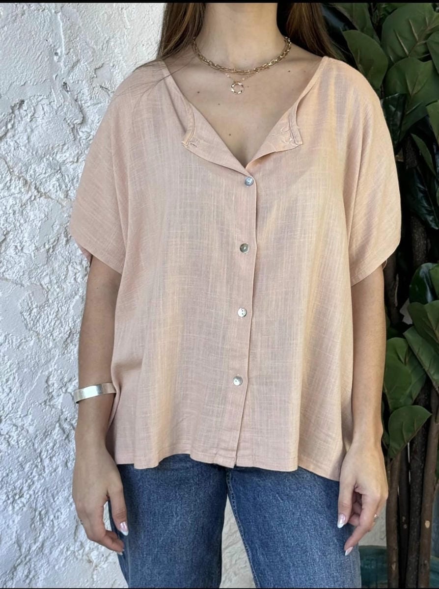 Camisa Bata en Lino