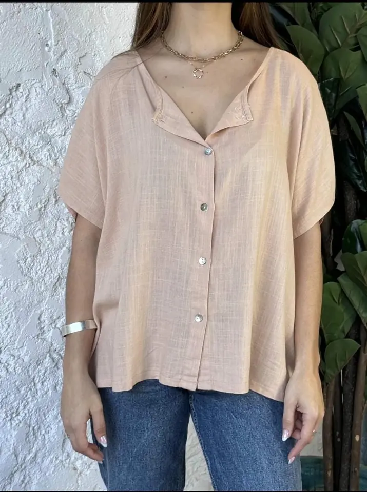 Camisa Bata en Lino