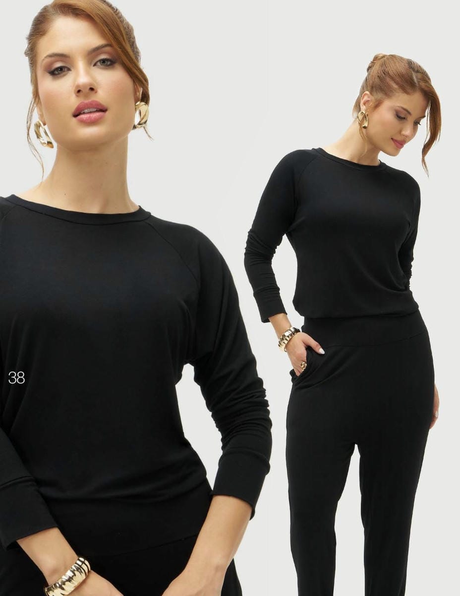 0690/069 Blusa base Manga larga
