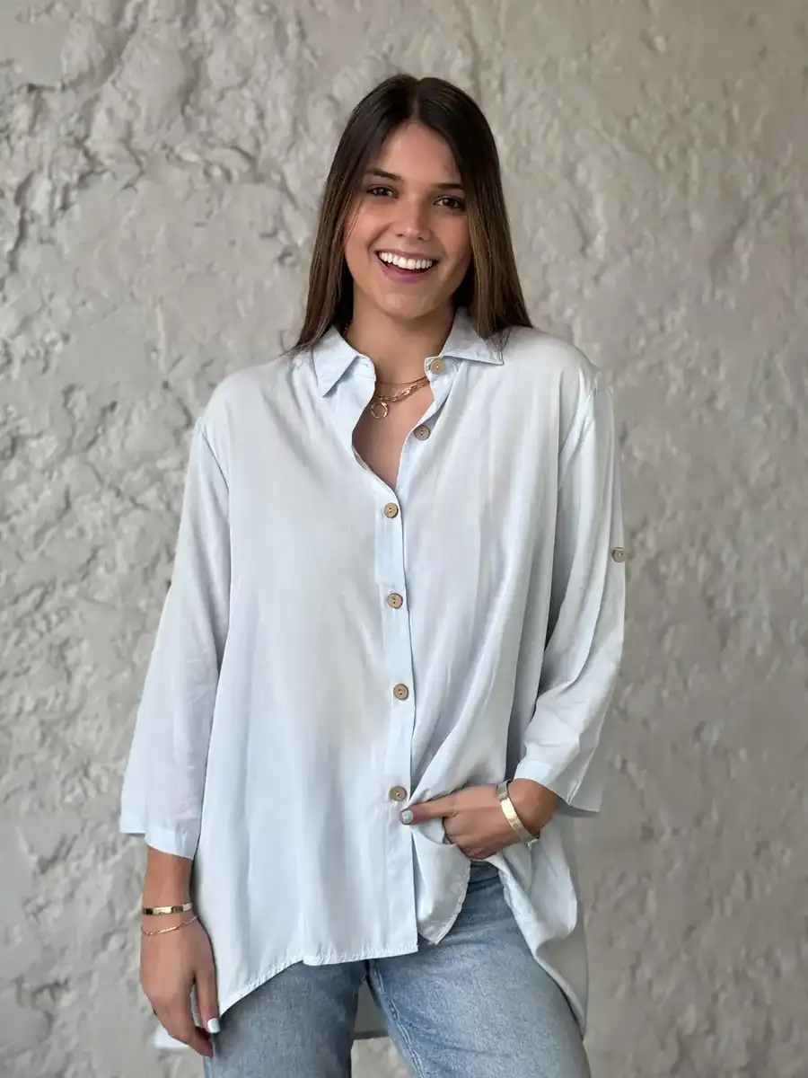 Camisa en fibrana