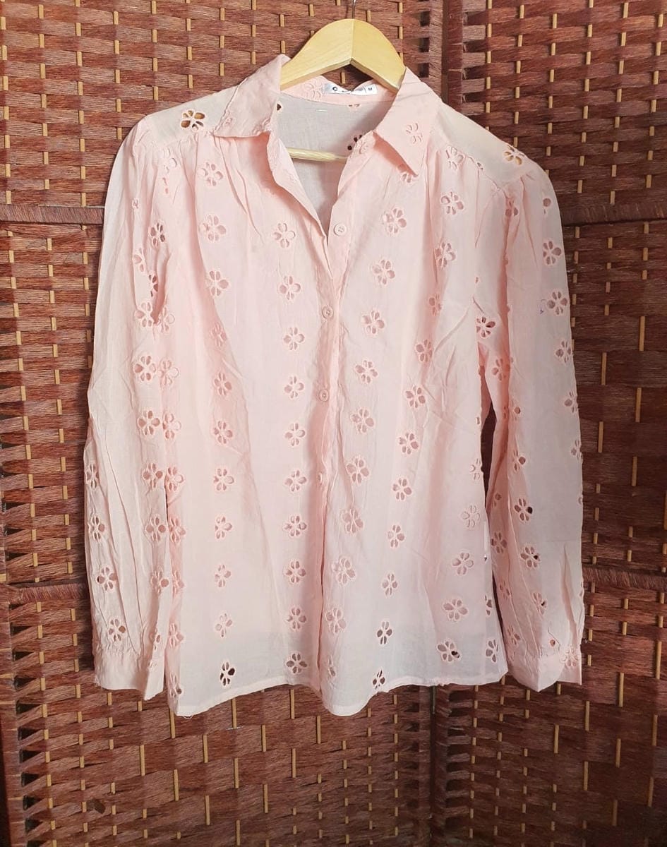 Camisa Sara en broderie