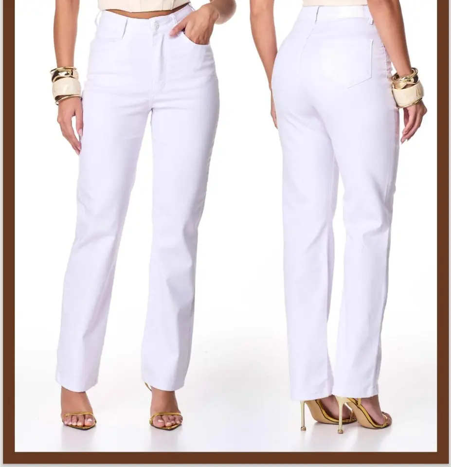 Jeans Recto Blanco - TU ESTILO VALE
