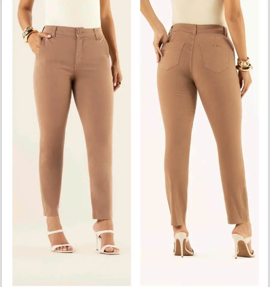 639/0184  Pantalón Gabardina Cropped