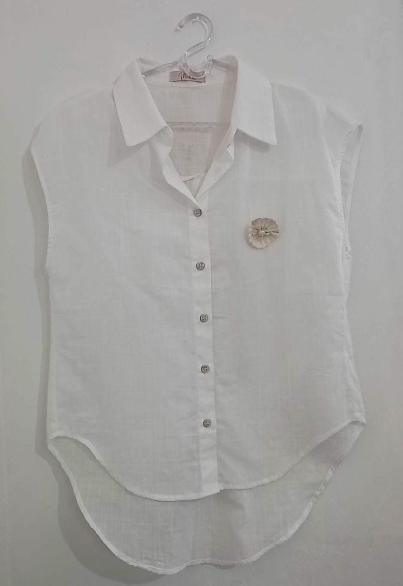 Camisa Manga corta en Lino - IT