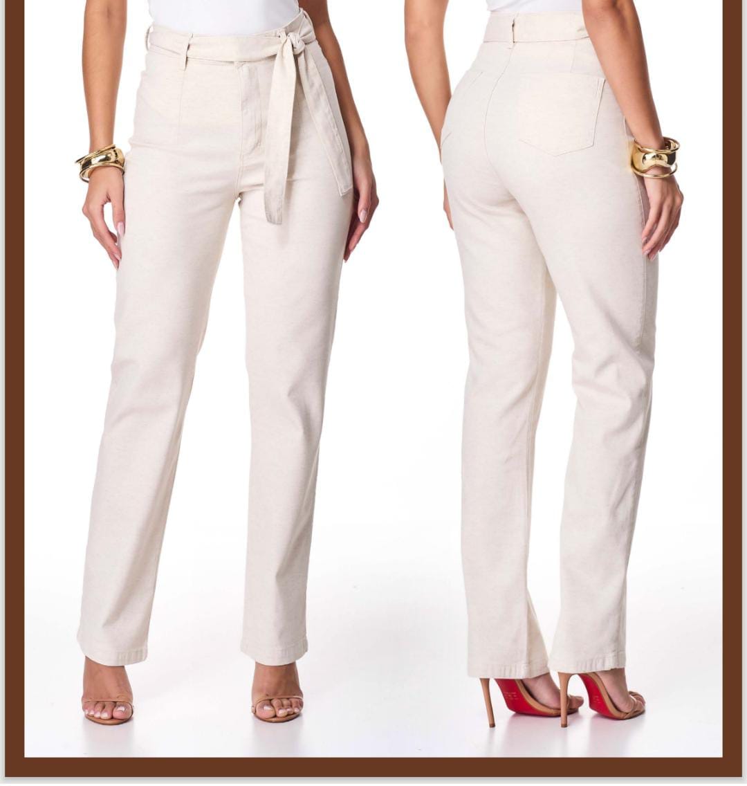 Pantalón Con cinto - TU ESTILO VALE
