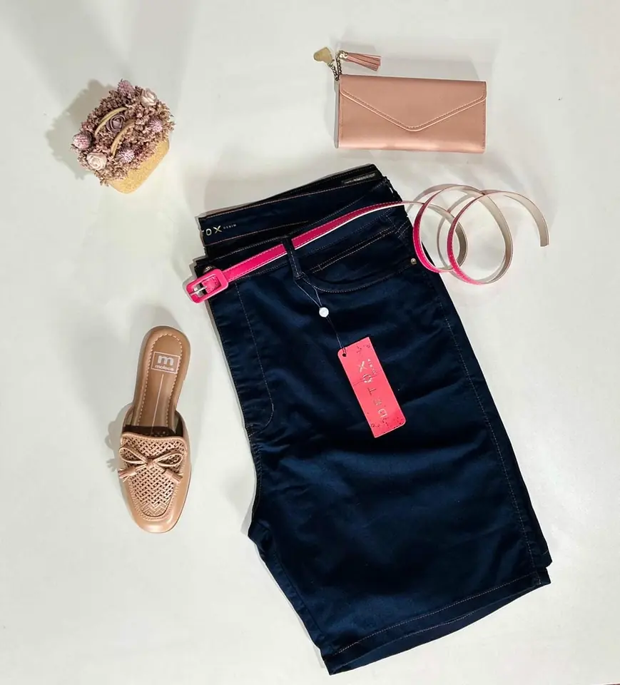 Bermuda jeans Plus