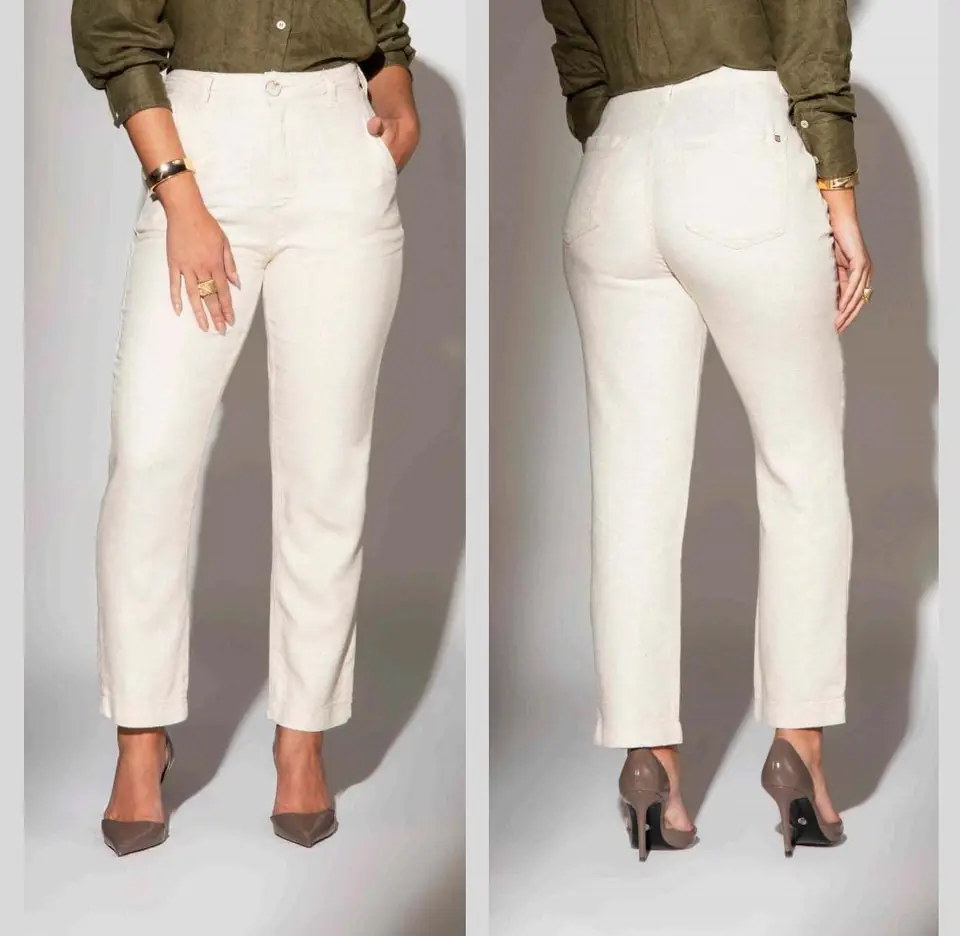 Pantalón Social Lino - Colección Raíces