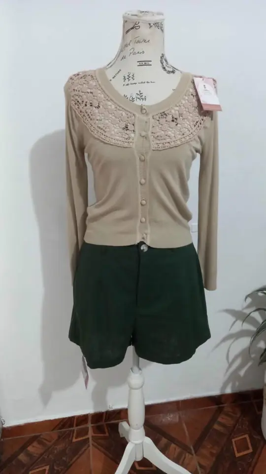 Saco con renda