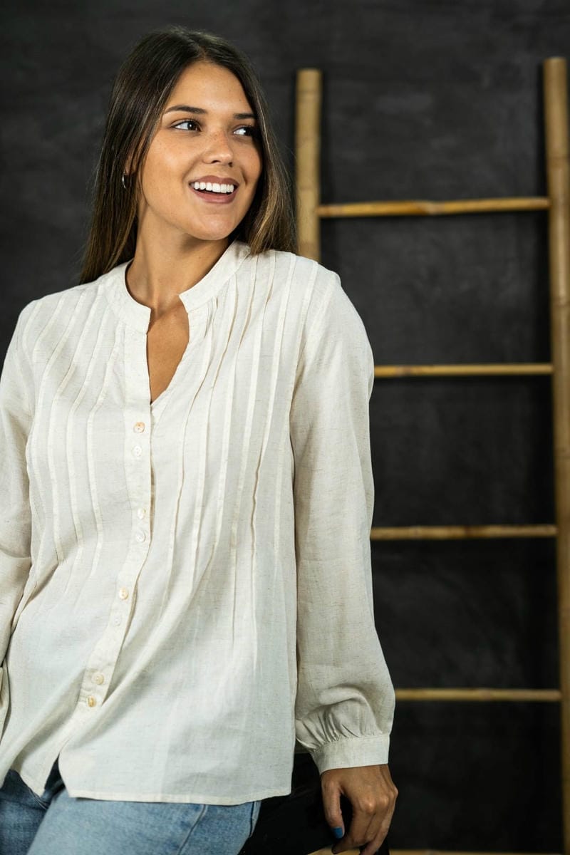 Camisa estilo Bata ROCIO