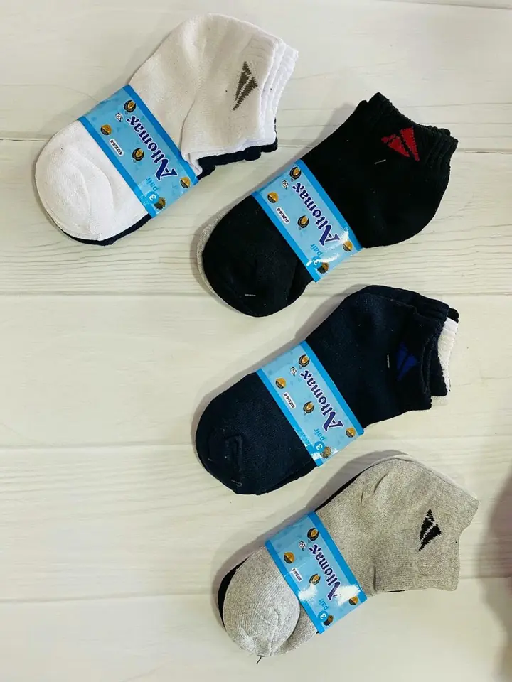 Pack x 3 soquetes unisex