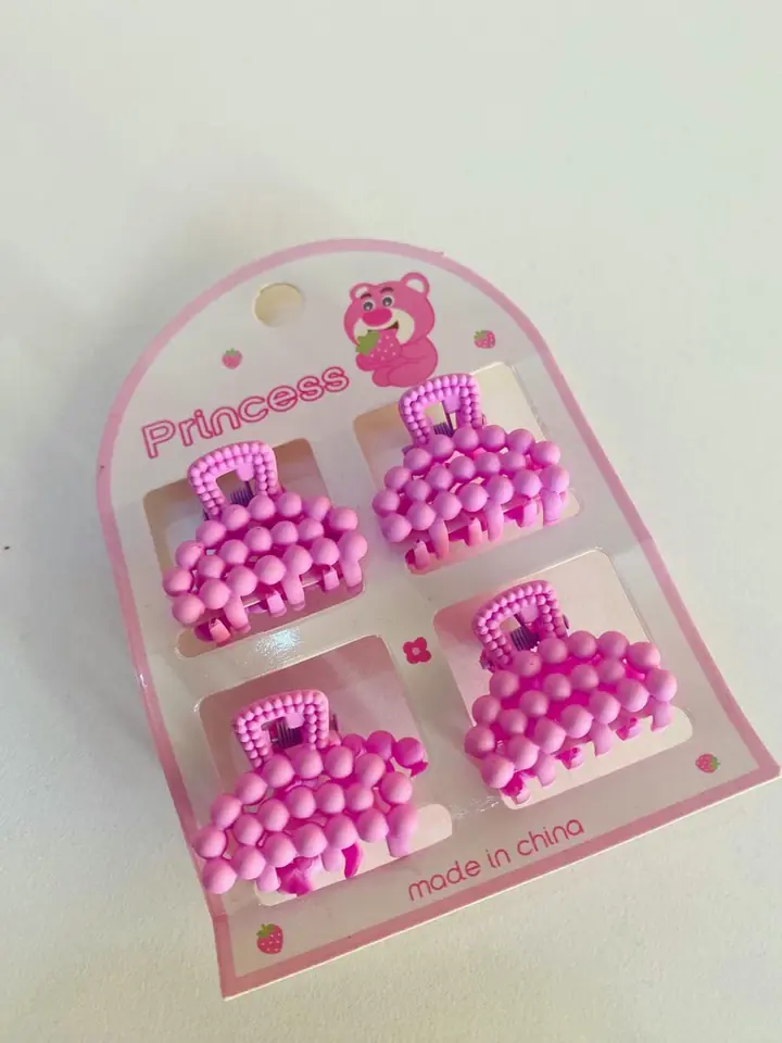 Pack x 4 pinzas niña