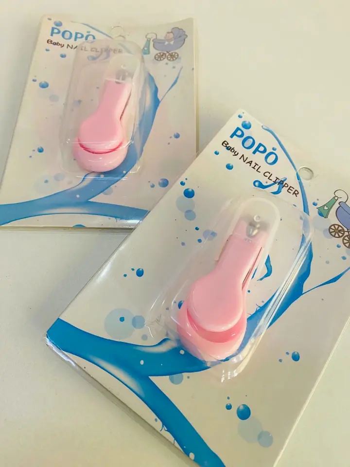 Corta uñas pequeño rosa