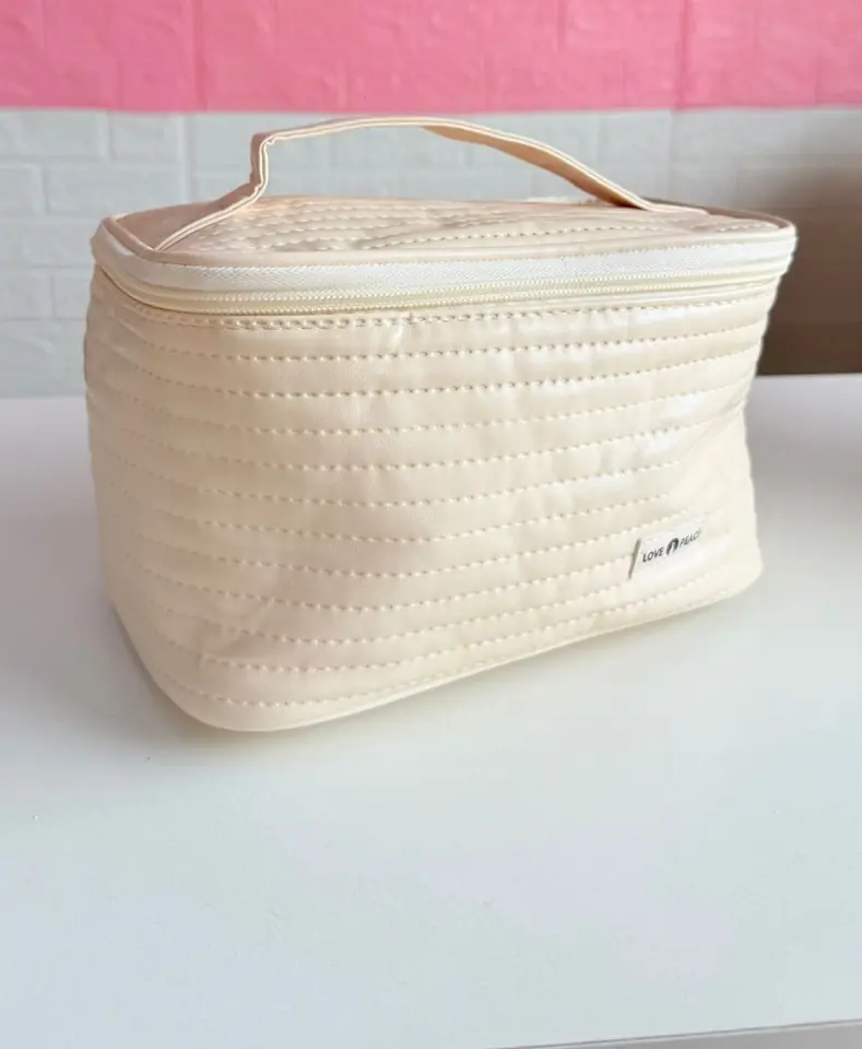 Neceser tipo valija beige