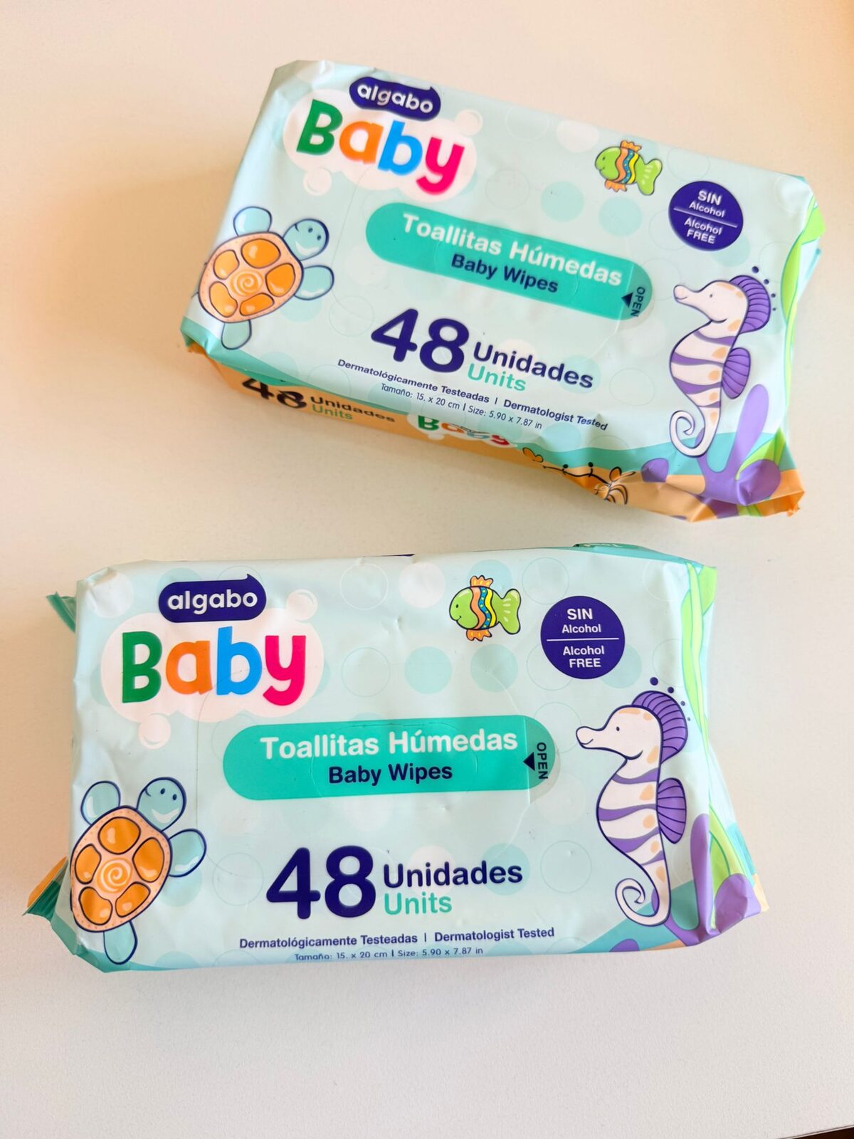 Toallitas Húmedas Baby Algabo x48 unidades