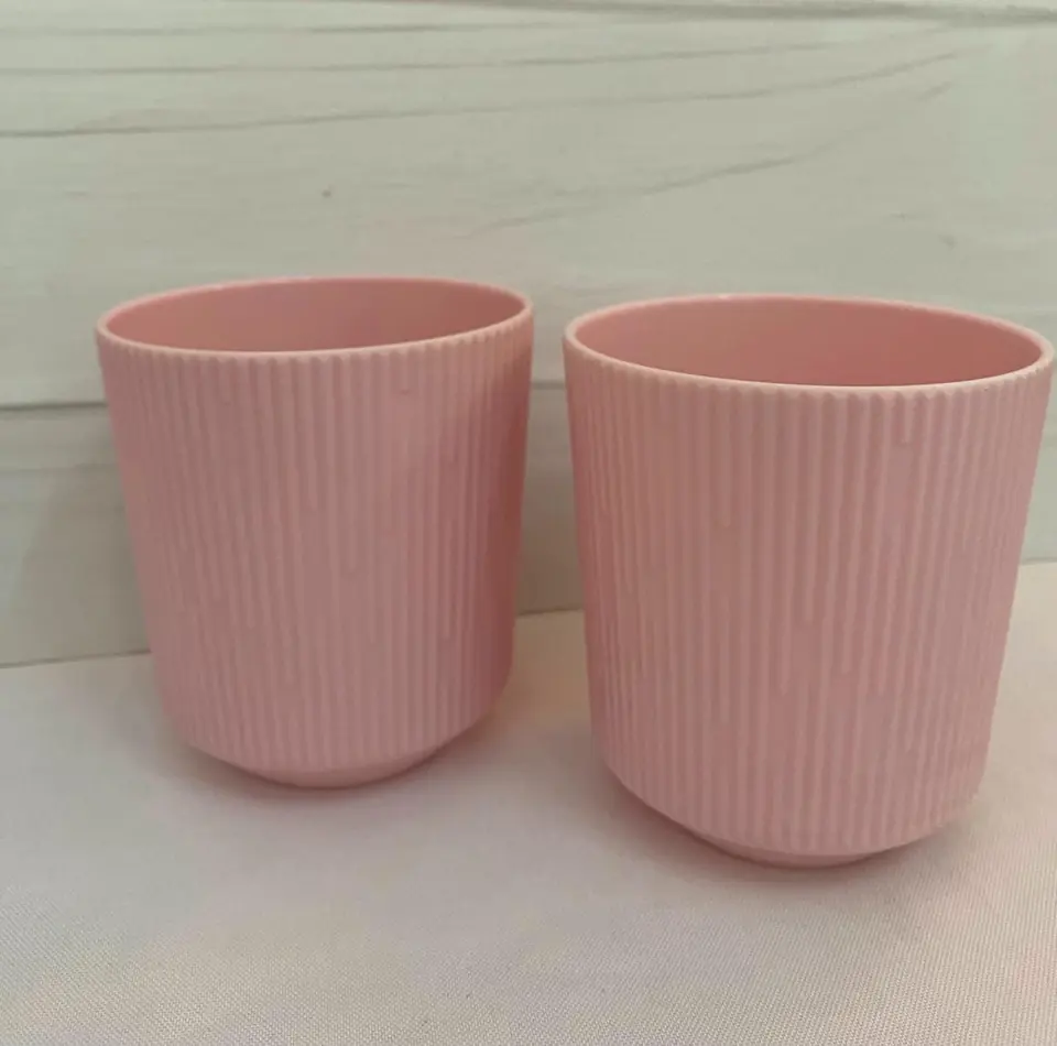 Mini maceta rosa 10 cm