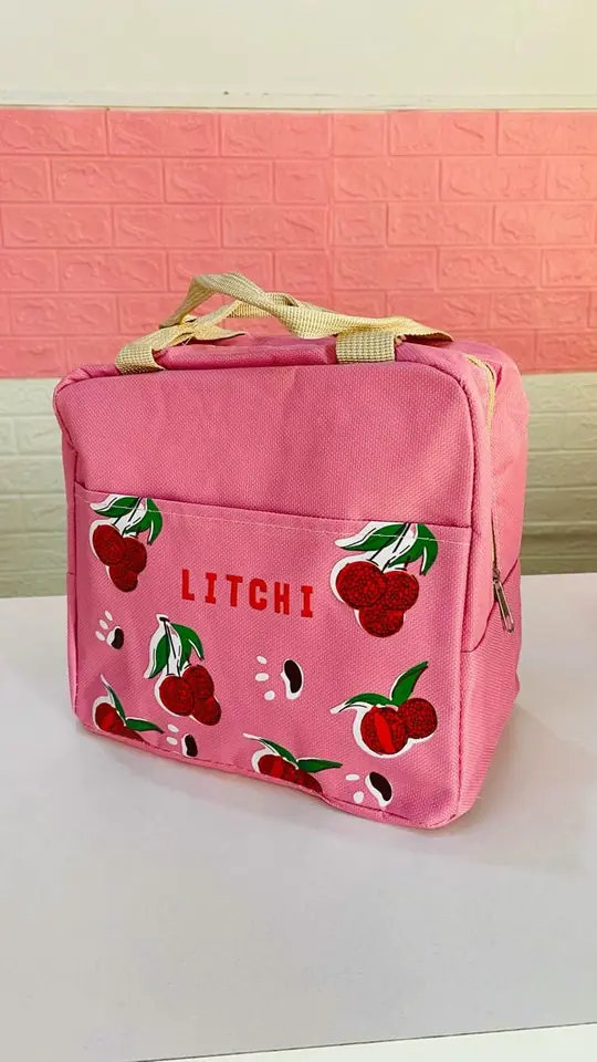 Lunchera térmica rosa