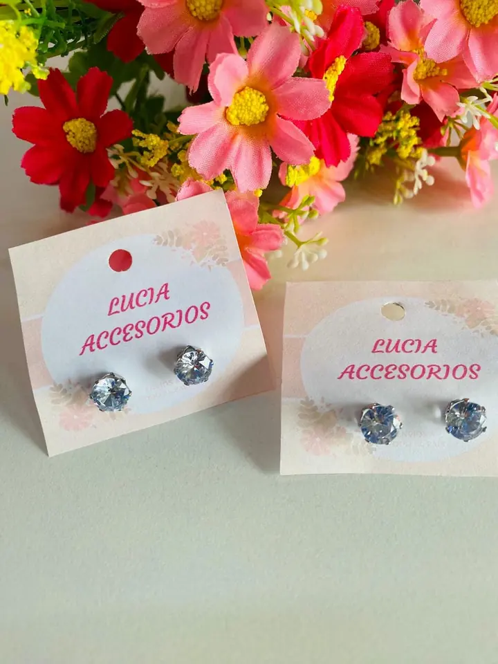 Caravanas strass grandes