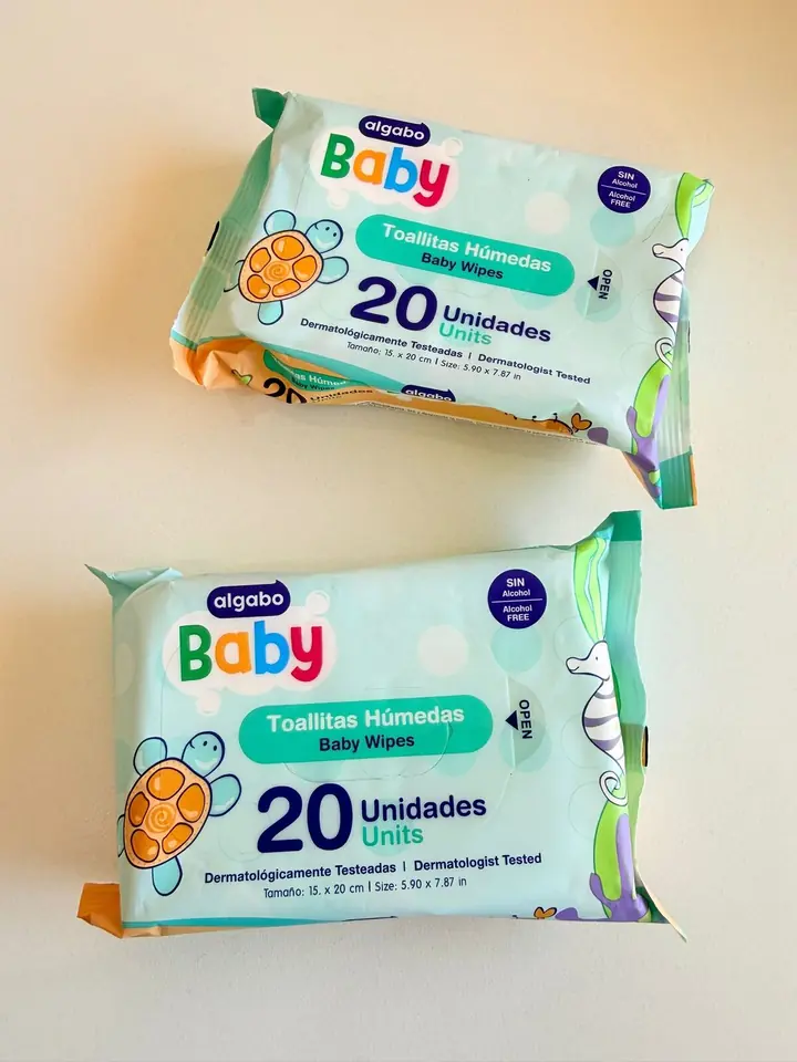 Toallitas Húmedas Baby Algabo x20 unidades