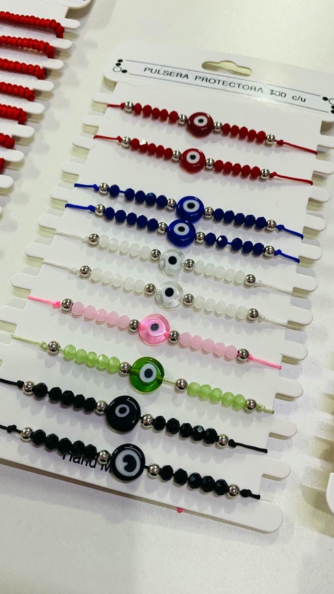 Pulsera protectora de colores