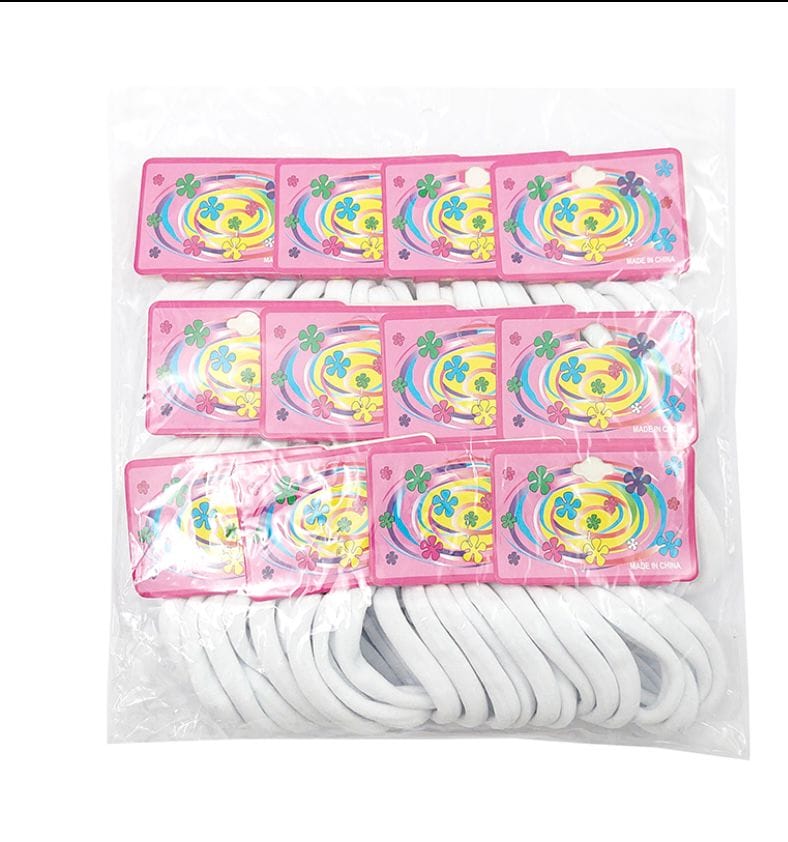 Pack de 6 en color blanco
