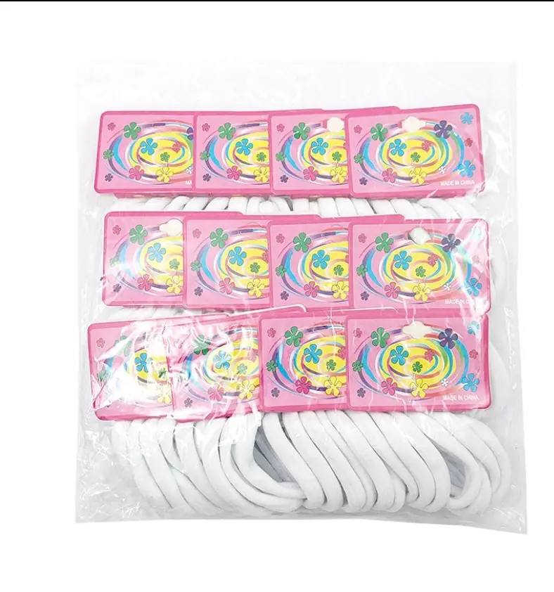 Pack de 6 en color blanco