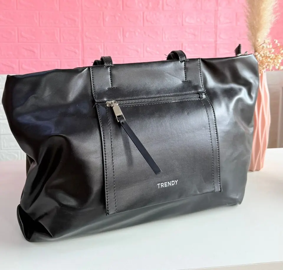 Cartera TRENDY en eco cuero