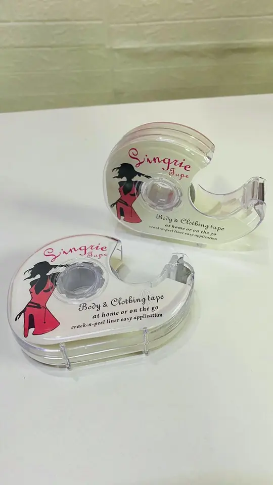 Cinta doble faz transparente