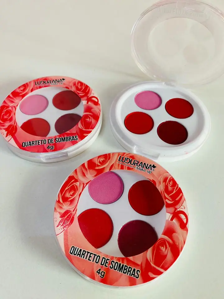 Cuartetos de sombras en tonos rosas