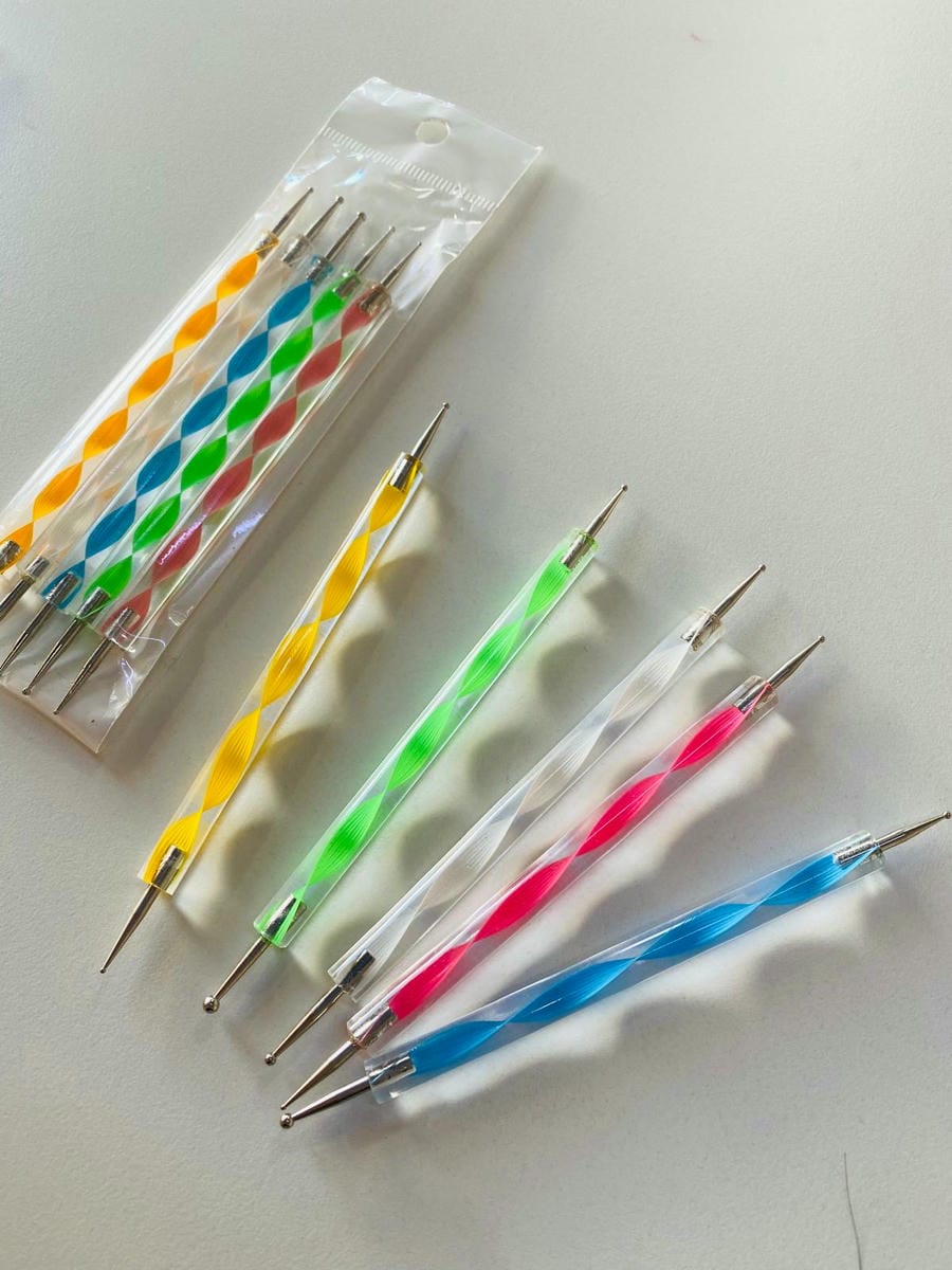 Set para decorar uñas x 5