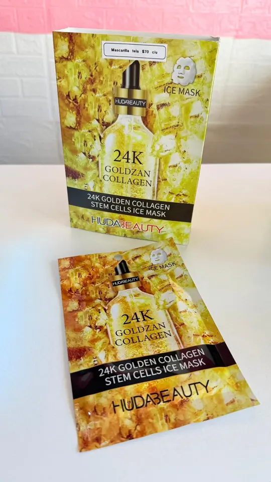 Máscara facial 24K Colágeno