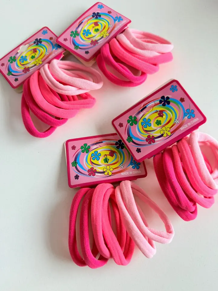 Pack 12 coleros - tonos rosas