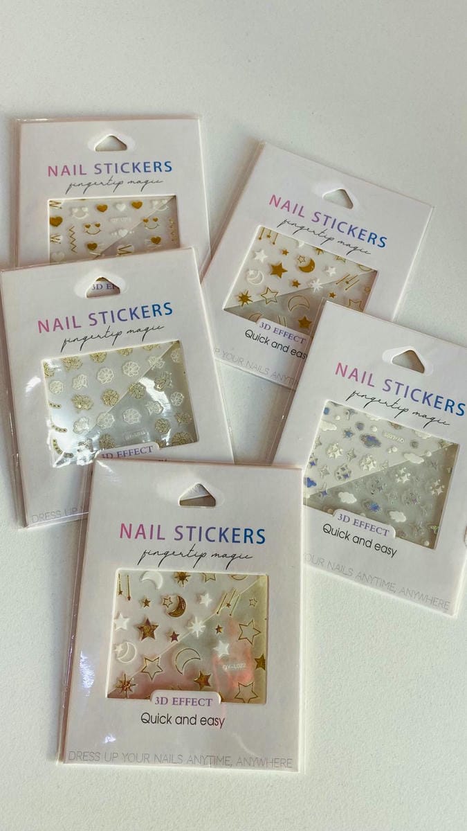 Stickers para uñas