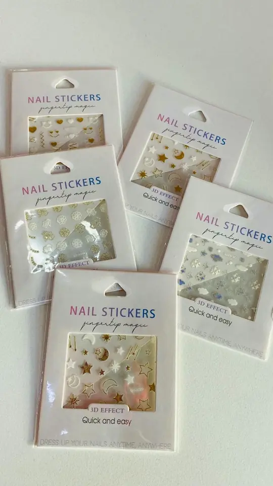 Stickers para uñas