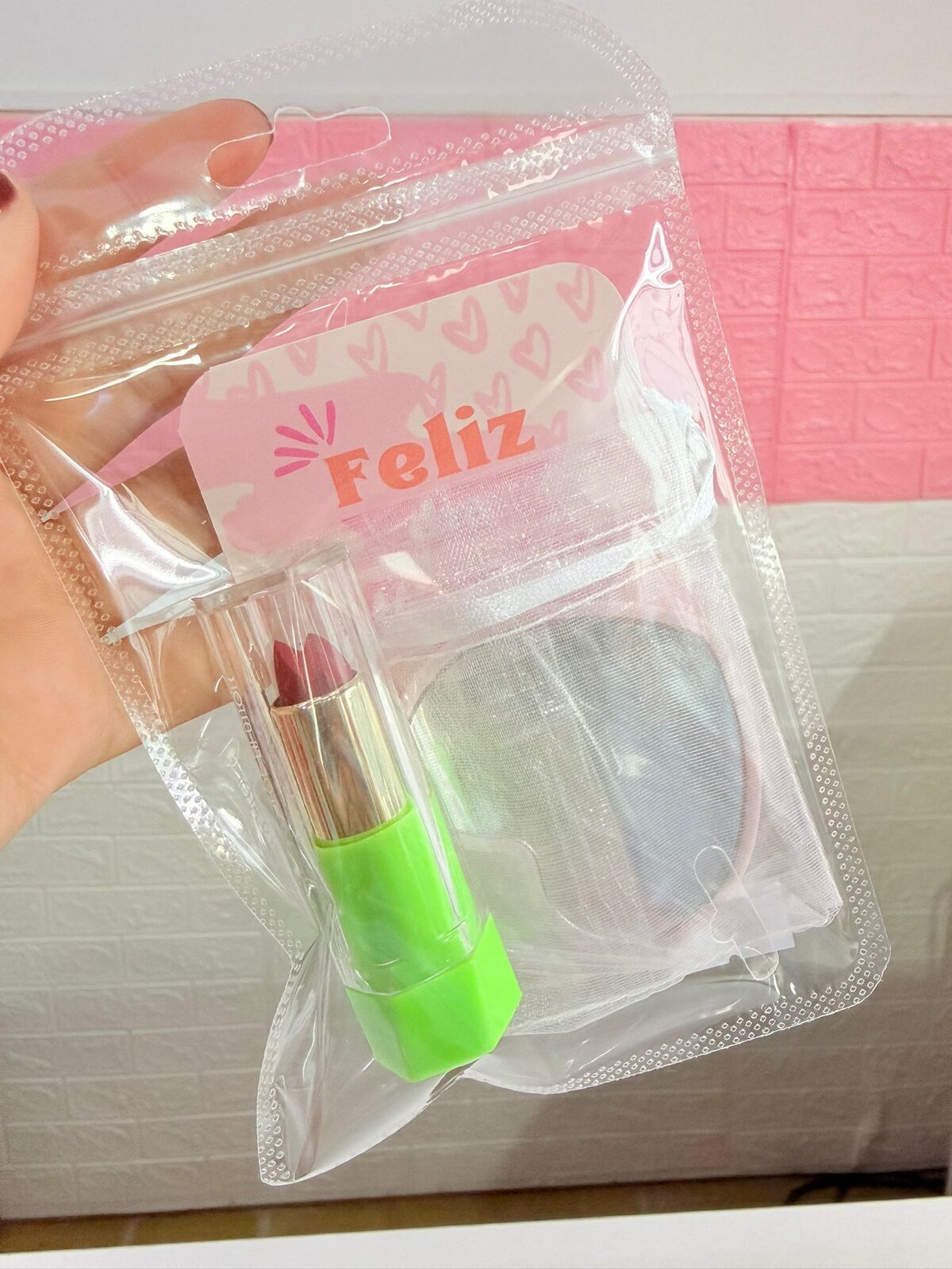 Kit "espejo y labial"