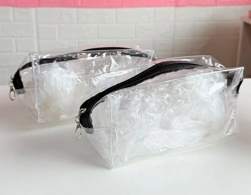 Neceser transparente