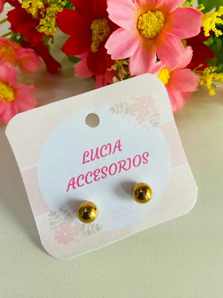 Perlitas doradas medianas