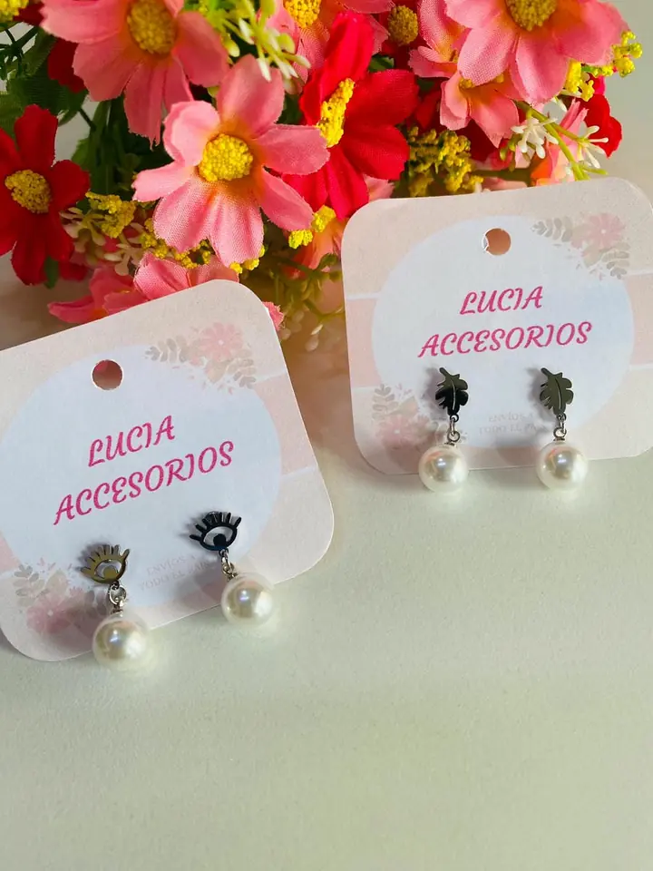 Caravanas perlitas